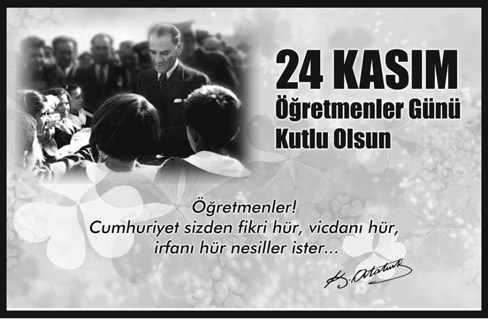 24 Kas�m ��retmenler G�n�